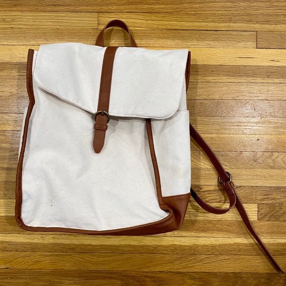 canvas fashion backpack